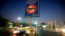 In residential areas, the limit is 55 decibels during the day and 45 at night.