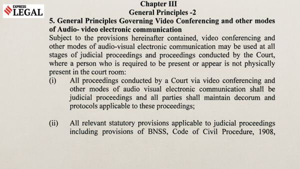 Delhi High Court VC hearing guidelines