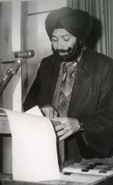Phoolka during his law graduation at PU Chandigarh, 1981. (Express photo)