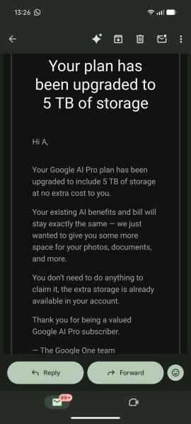 While every Google account comes with 15GB of free shared storage across Drive, Photos, and Gmail, it fills up quickly with media and files. (Express Image)