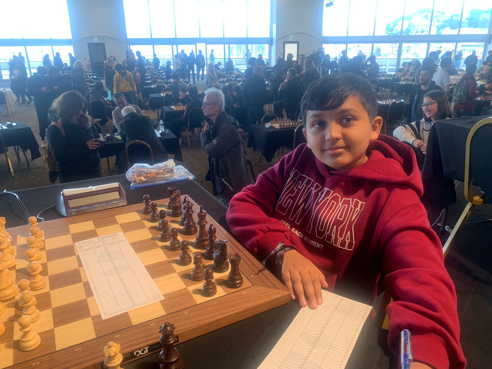 12-year-old Aarav Sarbalia is a FIDE Master, which is two rungs below the grandmaster level. (File Photo)