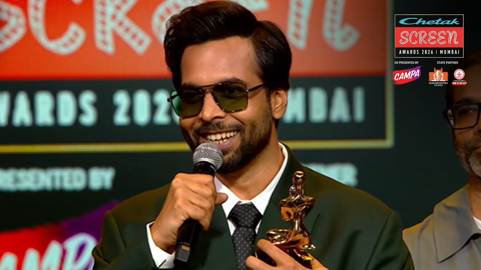 Abhishek Banerjee won Best Actor (Male) – OTT Film award at Chetak Screen Awards 2026—even after his ‘sources’ told him he’d lose