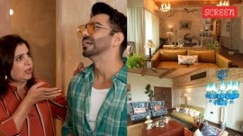 Inside Aparshakti Khurana's house: Om Shanti Om's jhoomar to burnt-wood almirah