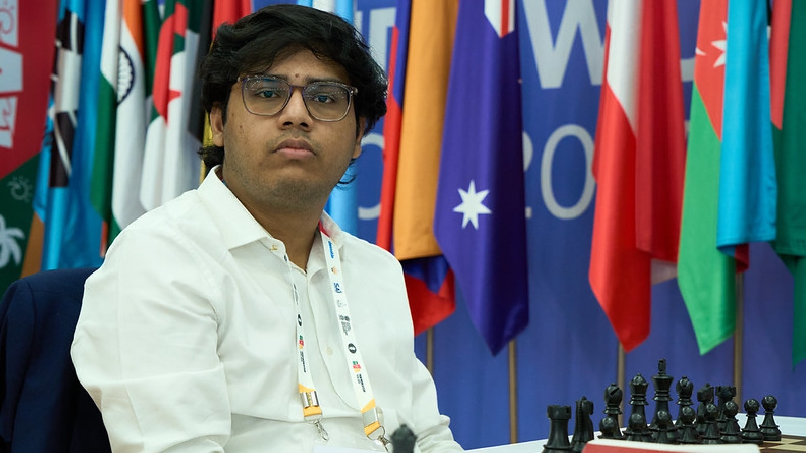 Earlier this year, Ghosh had won the rapid section of Nationals, with 9.5/11, and staying unbeaten at Ranchi. (FIDE/Eter Kublashvili)
