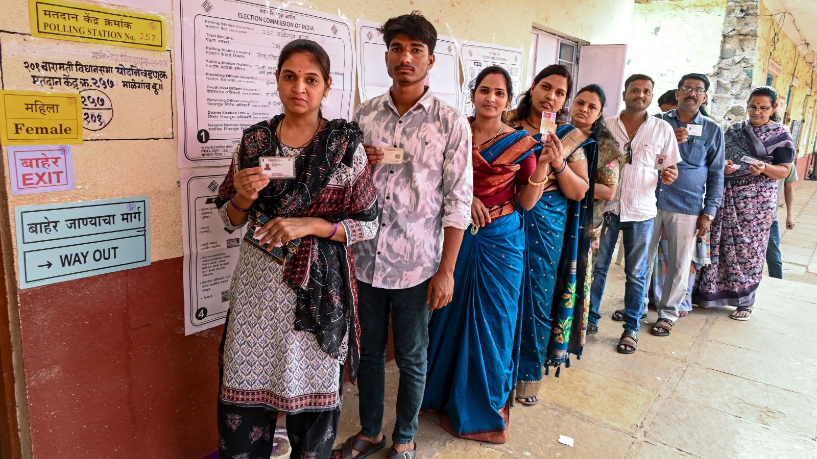 Baramati belies hopes of a high turnout: 52% till 5 pm