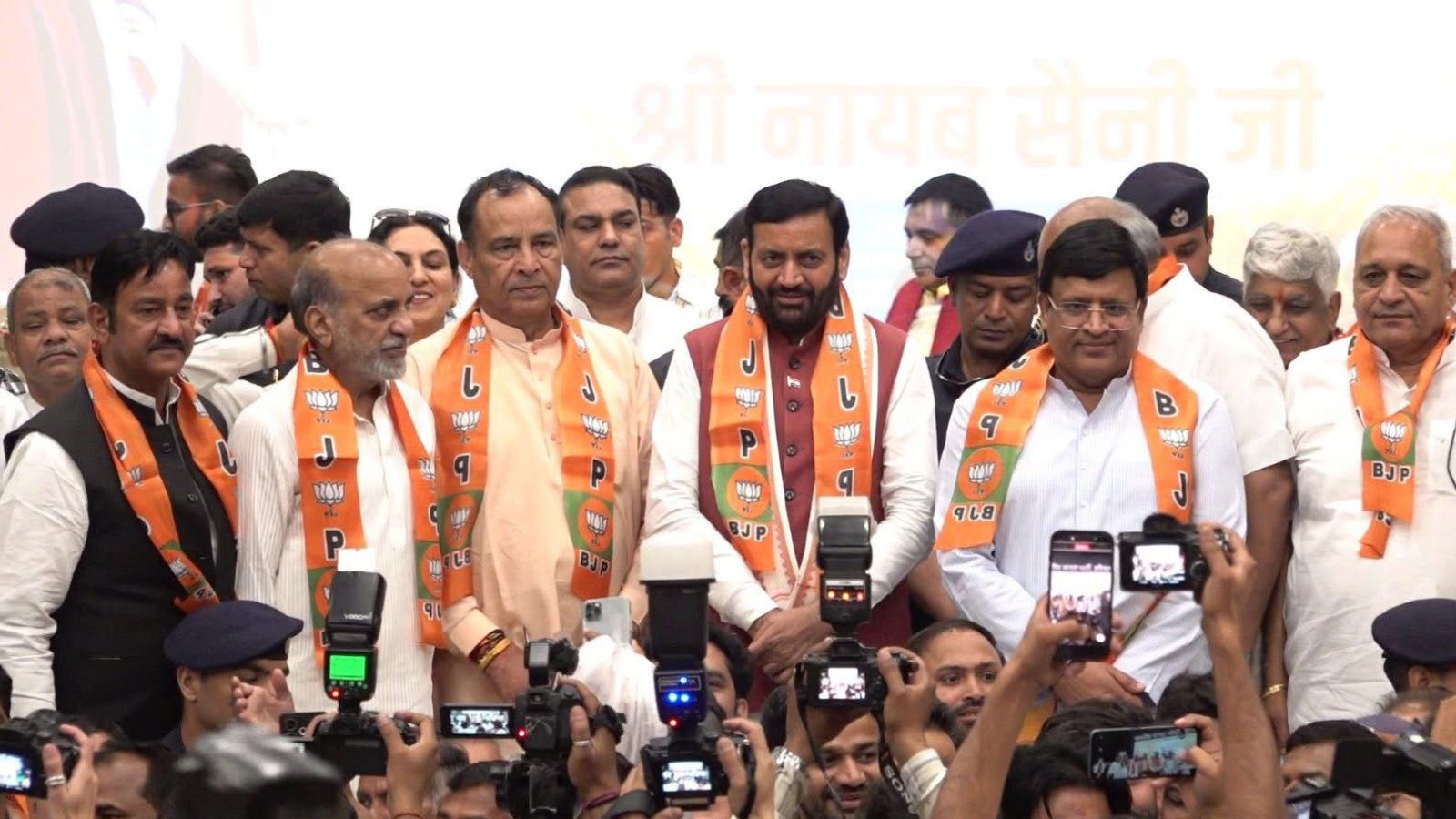 Pink toilets, baby feeding rooms, and  legal land rights: BJP’s civic poll pitch