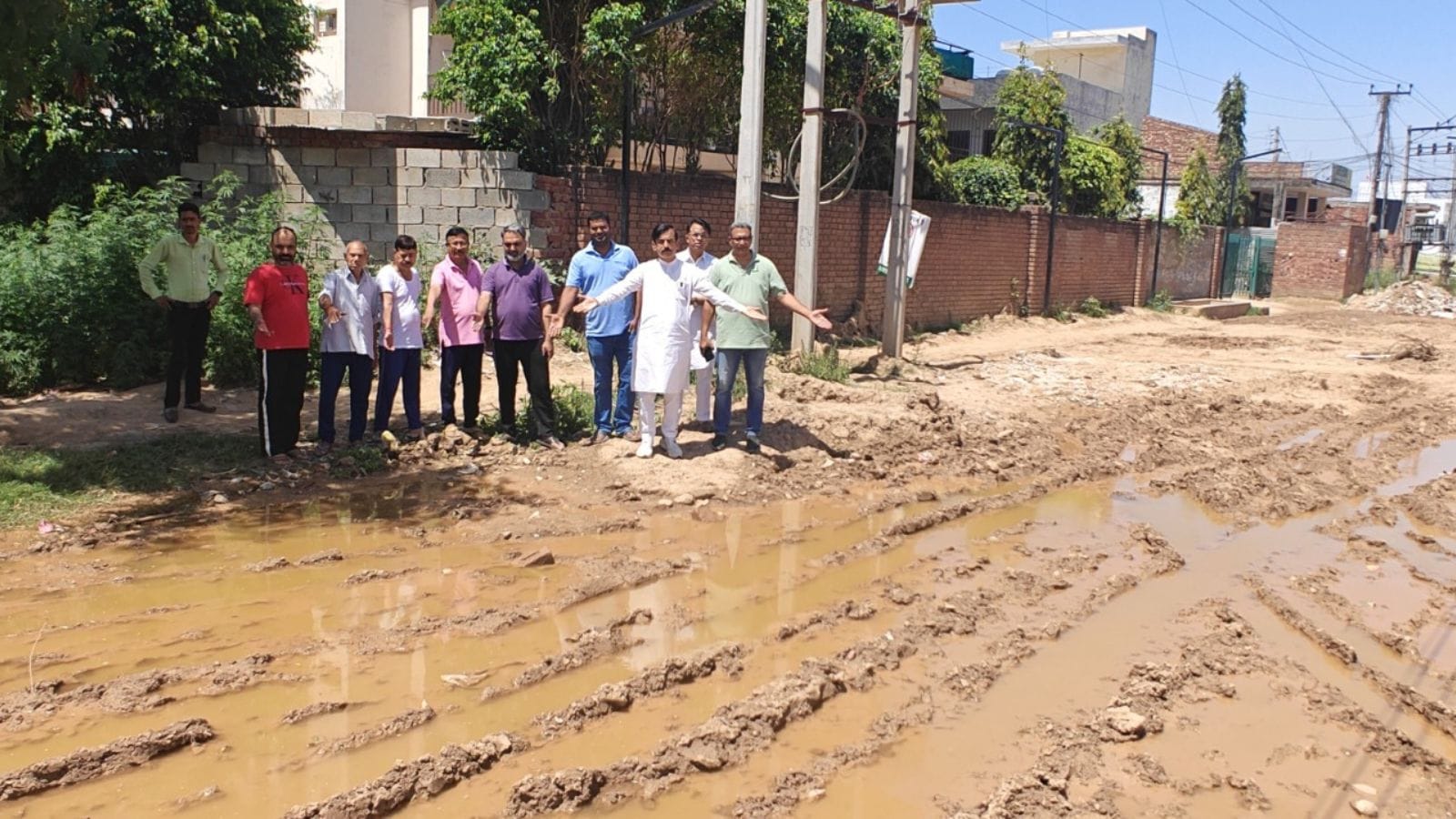 As locals claim ‘hell-like’ situation in Chajju Majra, BJP leader says take immediate action, warns of stir