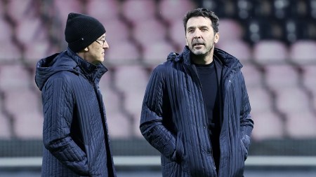Buffon wrote on Instagram that he had initially offered his resignation immediately after the loss to Bosnia (AP Photo)