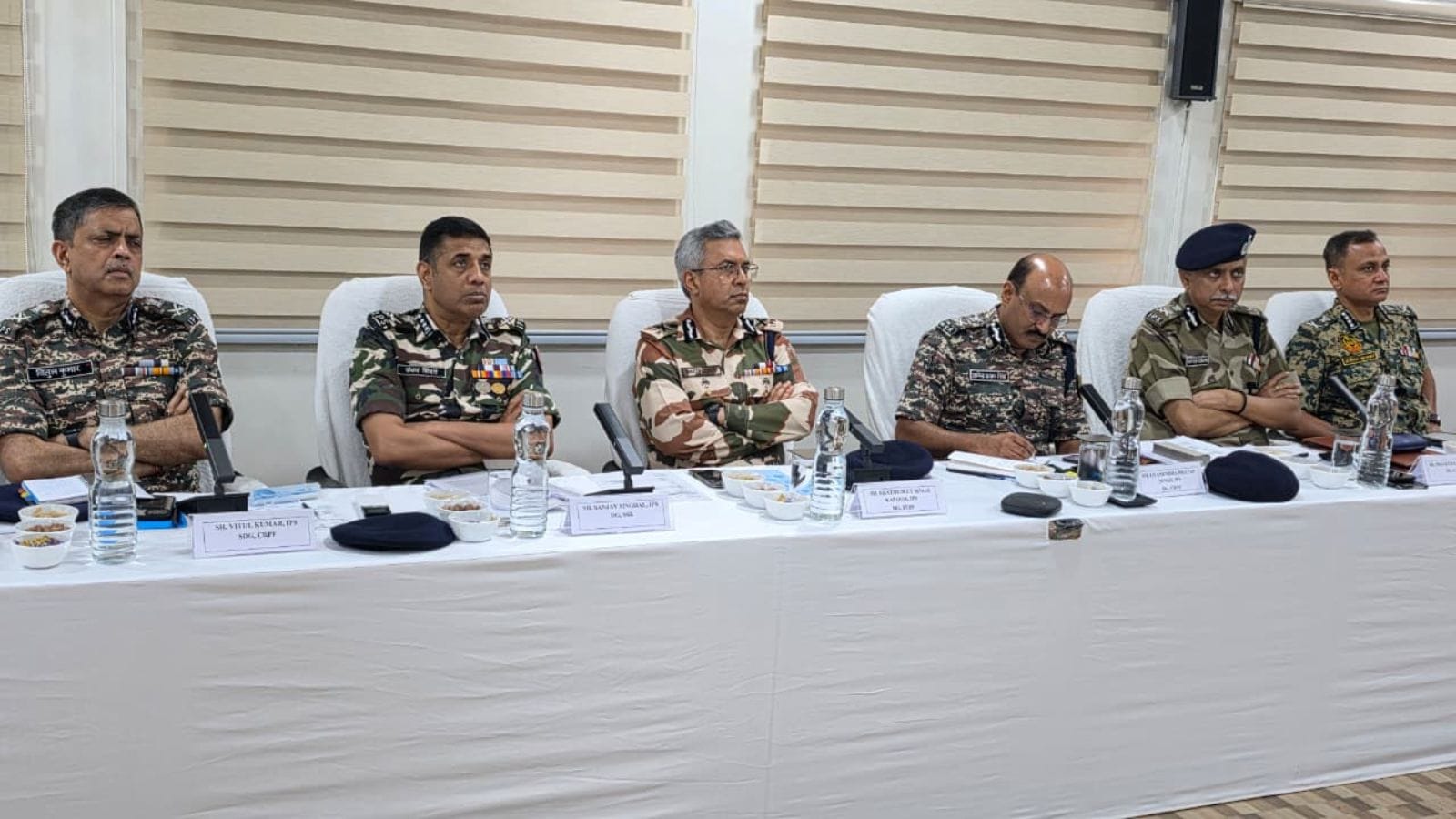 Ahead of Bengal phase-1 polls, CAPF chiefs hold joint meet