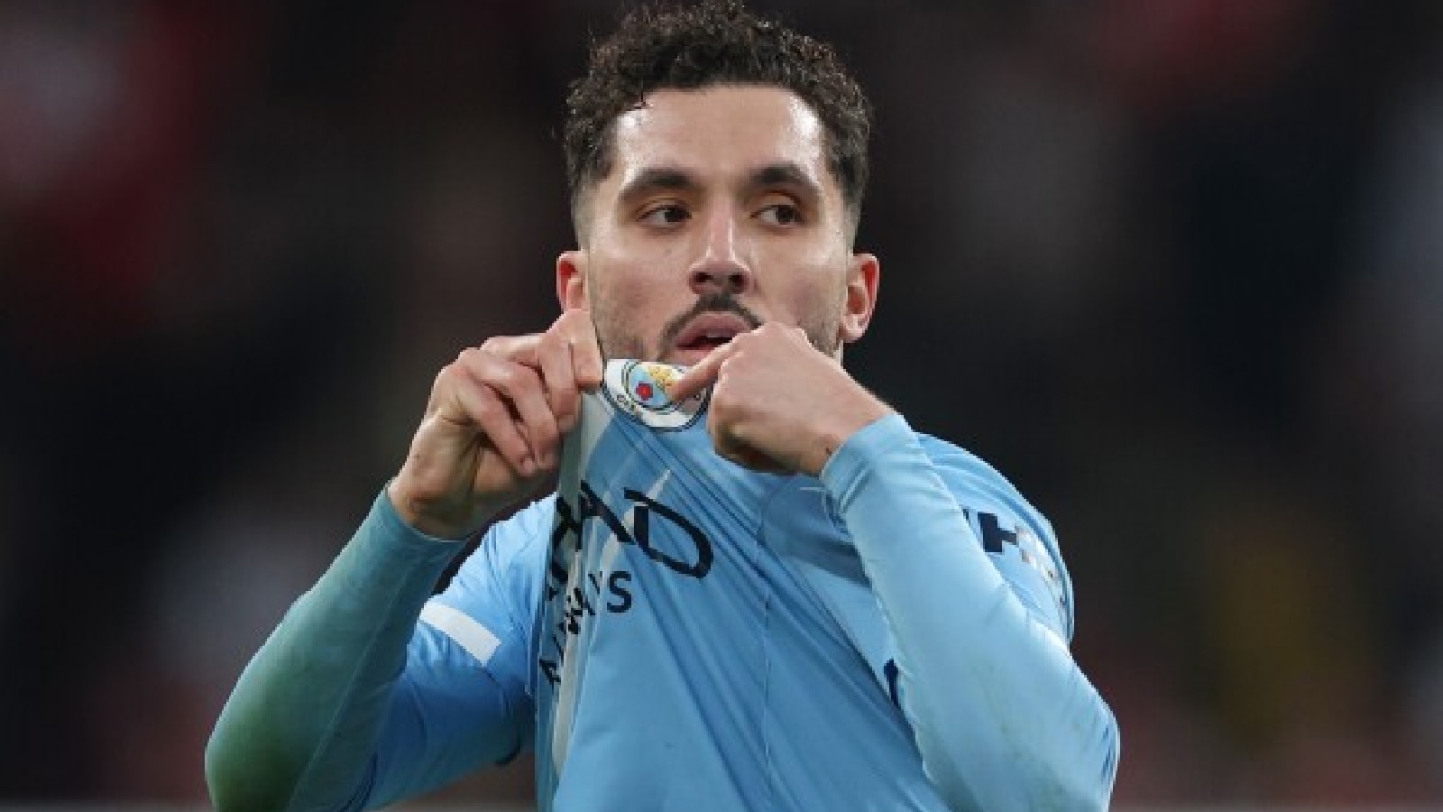 Rayan Cherki had got Guardiola confessing that he was loosening some of his controlling strings ahead of the Chelsea game last week. (AP Photo)