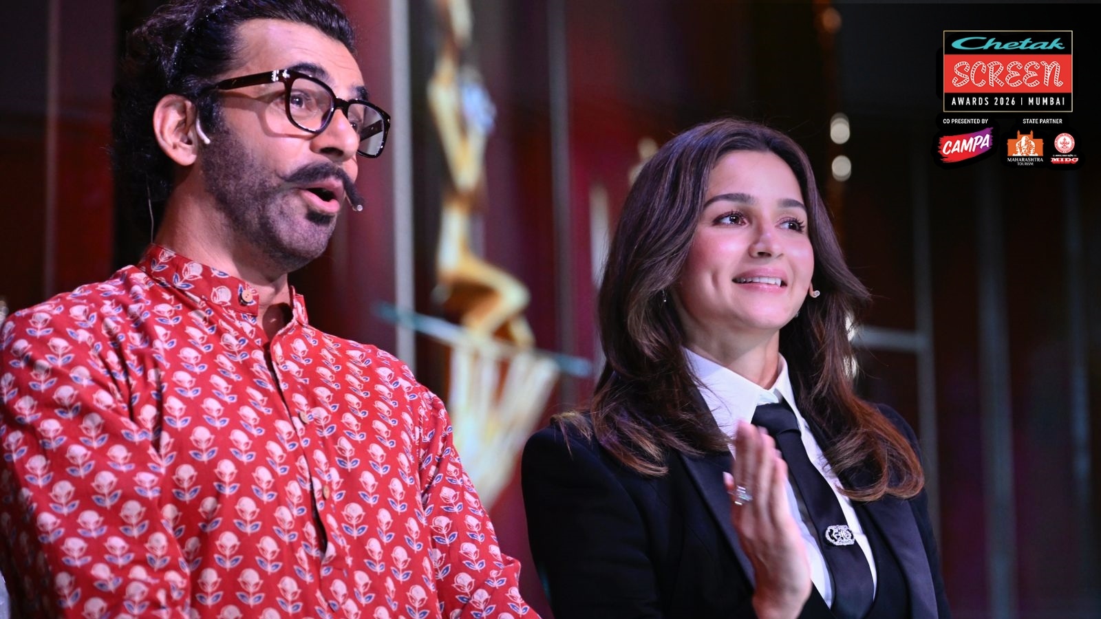 Chetak Screen Awards 2026: Alia Bhatt owns the stage as host in a power-packed pantsuit