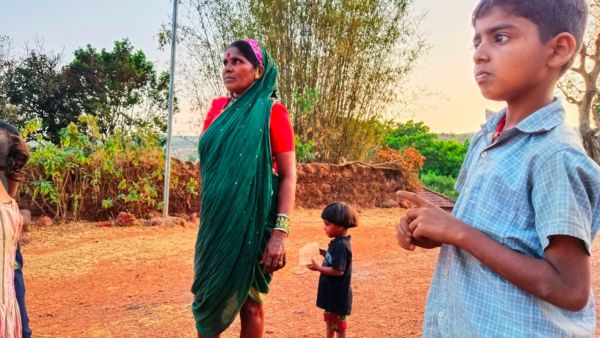 Children from Dhangarwada in Ukhalu in Shahuwadi taluka in Kolhapur;
