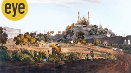 A View at Lucknow (1809) by Henry Salt
