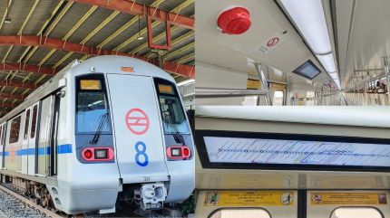 DMRC announces upgrade of 70 trains on Red and Blue Lines (Image: DMRC/RITES)