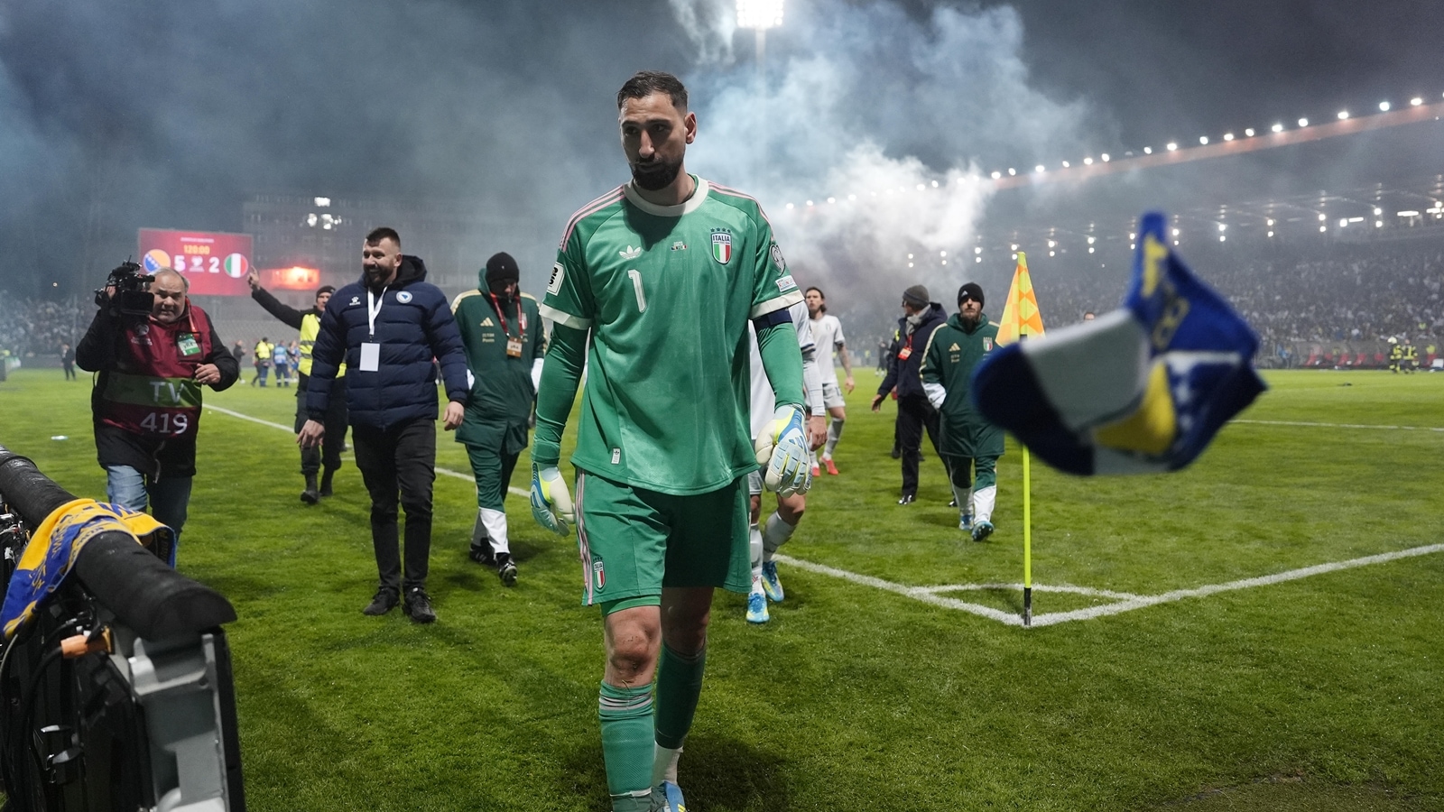 Italy captain Gianluigi Donnarumma ‘hurt’ by reports claiming players demanded bonus for qualifying to FIFA World Cup