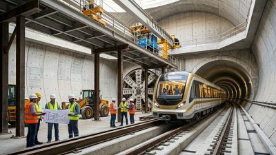 Dubai approves Rs 86,816 crore Metro Gold Line project featuring a 42 km underground network, set for completion by 2032. Check route and key details. (Image generated using AI)