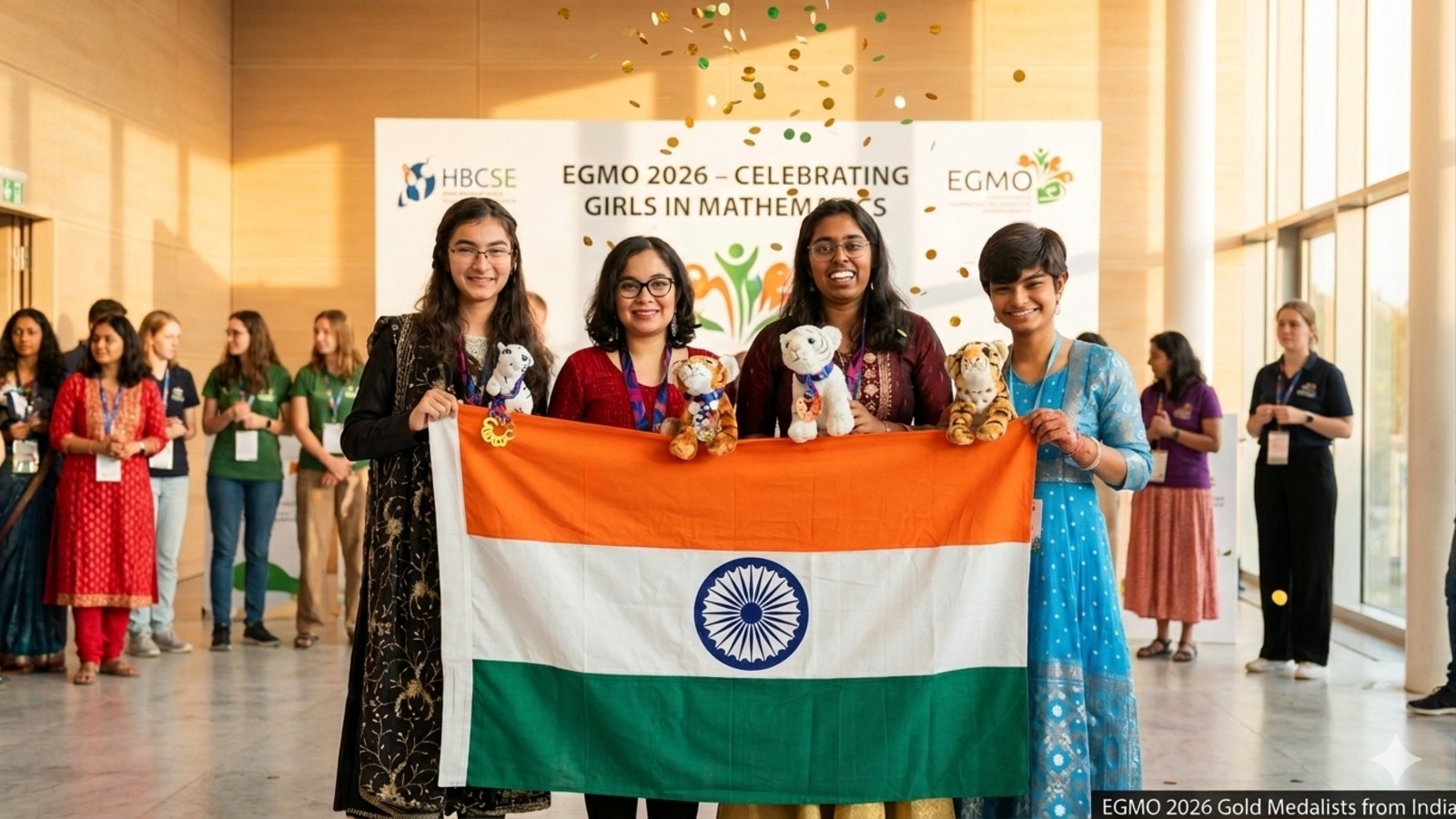 Mumbai girl wins gold medal at the European Girls’ Mathematical Olympiad