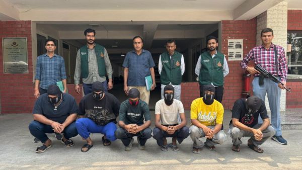Five accused arrested by Southern Range (SR) of Special Cell.