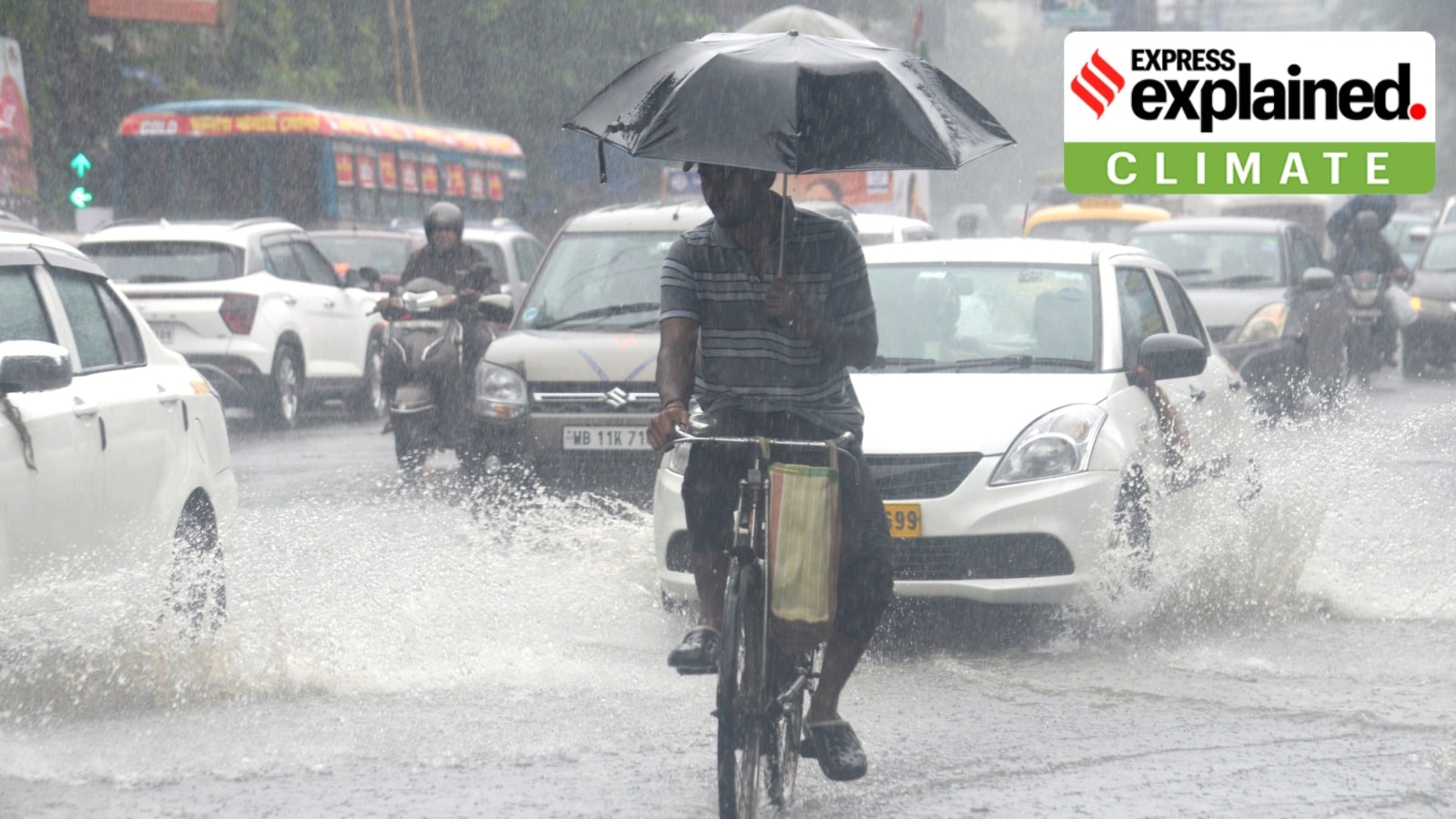 Explained: How extreme rainfall events in India have been steadily increasing over the past decade or so