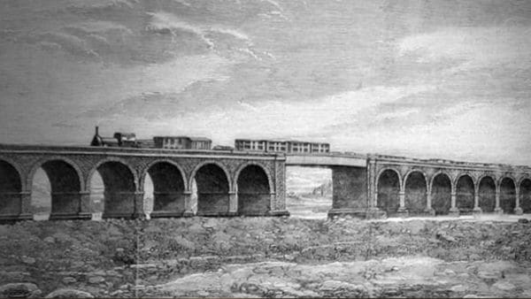 The Thane bridge holds a special place in Indian Railways' history. It was built during the construction of the country's first passenger train run between and in 1853. (Image: Ashiwni Vaishnaw/X)