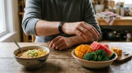 Experts Dr. Manan Vora and Ashlesha Joshi explain how to evaluate everyday foods based on nutrient density and portion control.