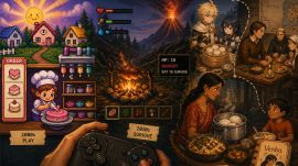 Food in video games, evolving from play to survival to memory—reflecting how a generation found meaning in digital worlds.