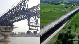 Sahibganj-Manihari Ganga bridge completion by December 2026 has been targeted by NHAI. (Image: NHAI/File)
