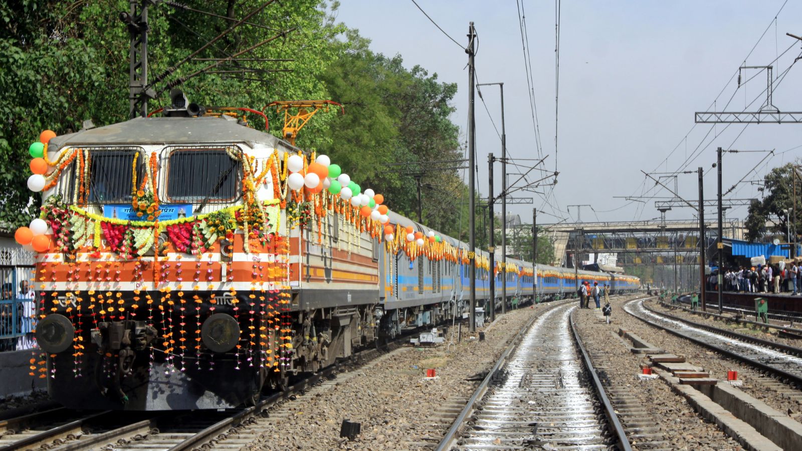 India’s first semi-high-speed train has completed 10 years of service. (Express Photo/File)