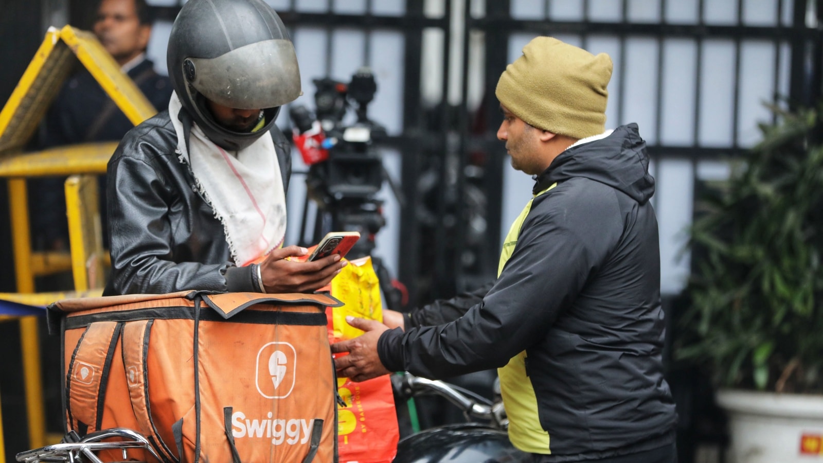 Fighting precarity and a phantom boss, gig workers join wider labour unrest