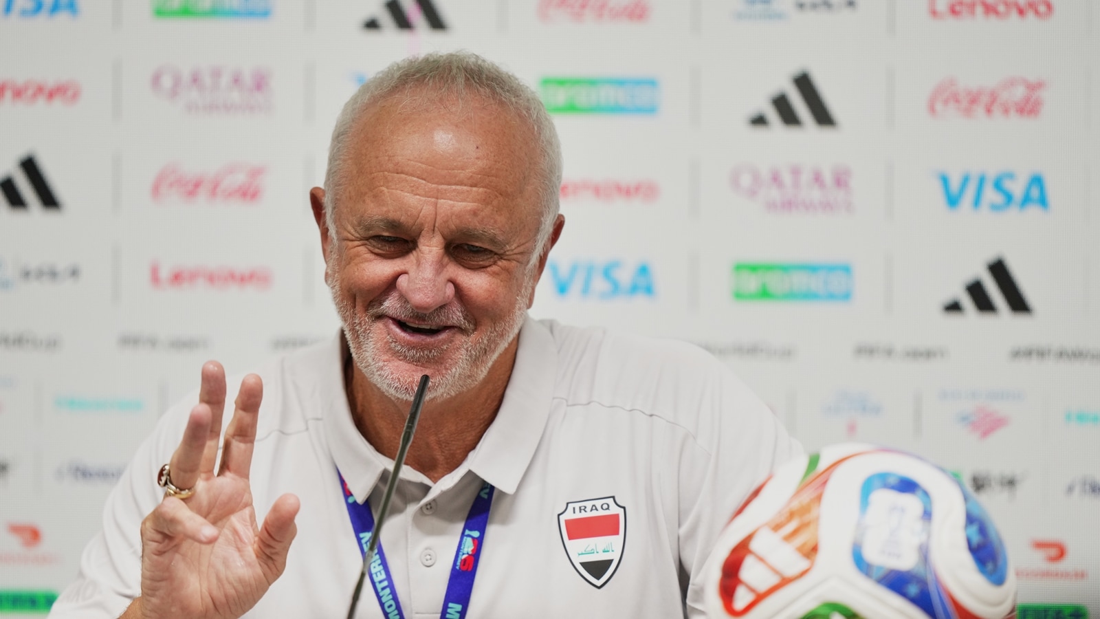 Coach Graham Arnold praises Iraq’s World Cup feat after banning social media
