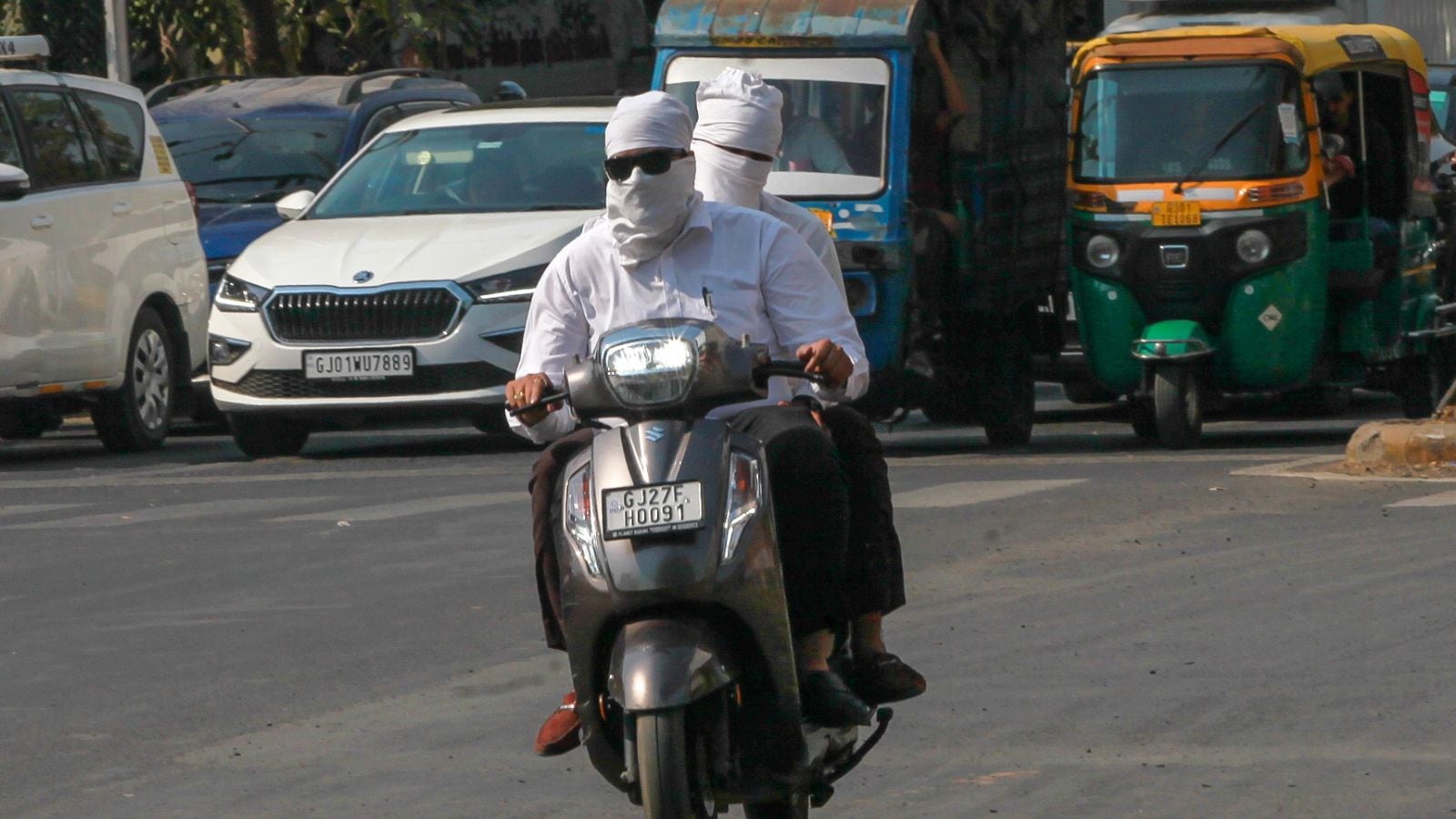 Gujarat sizzled on poll day