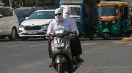 Gujarat sizzled on poll day