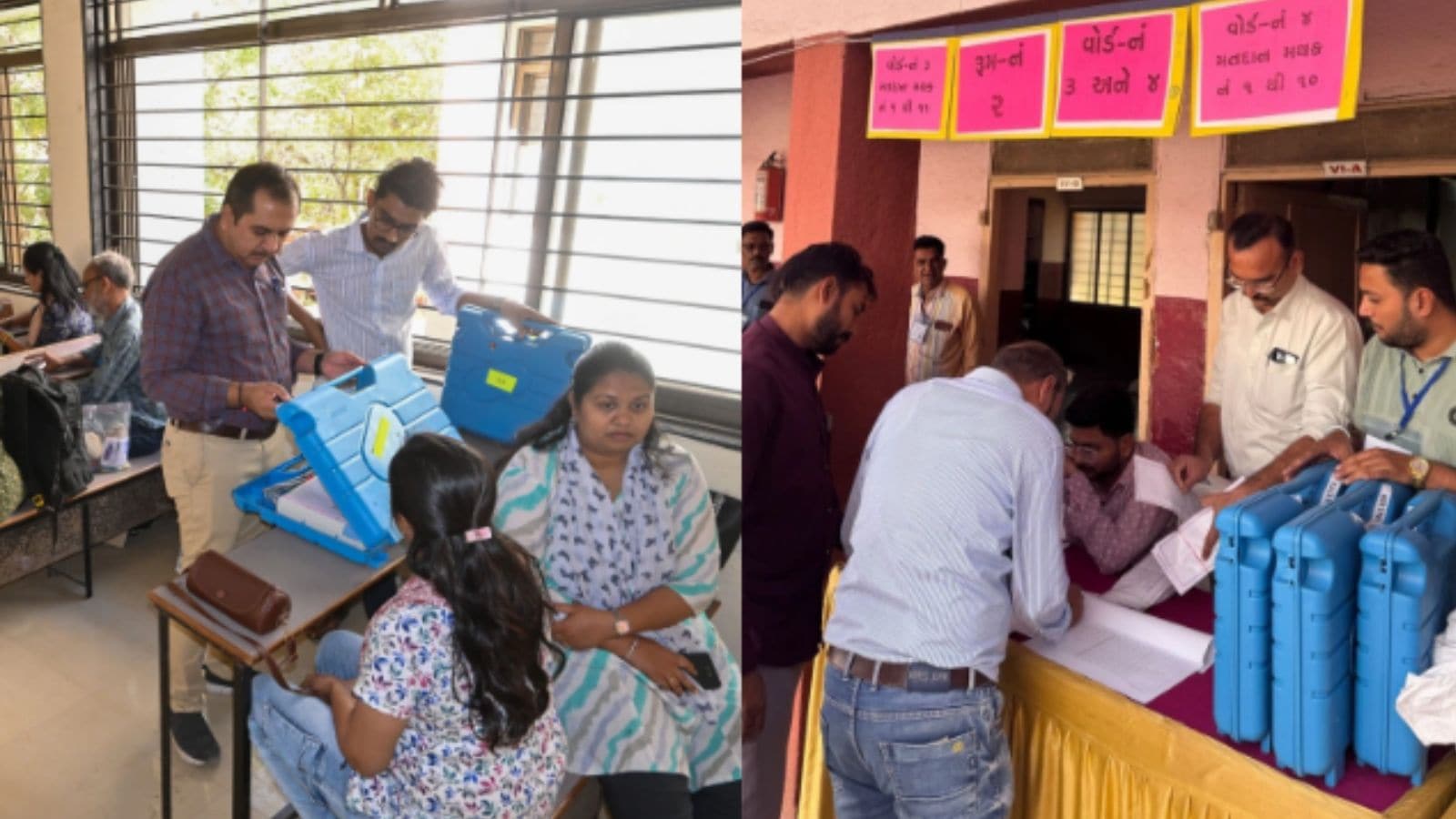 Local body polls in Gujarat | Vadodara city records 47% voting till 5 pm, highest 55% in Harni boat tragedy victims’ ward