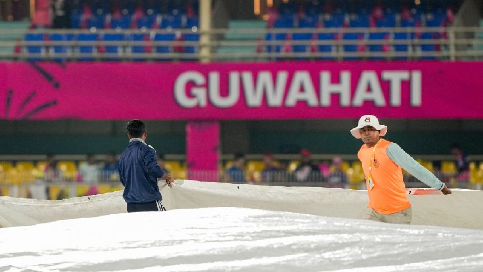  Rain could affect play at the ACA Stadium. (PTI)