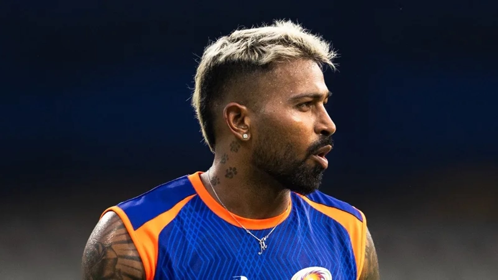  Hardik Pandya was ruled out of the MI vs DC match in Delhi. (Mumbai Indians)