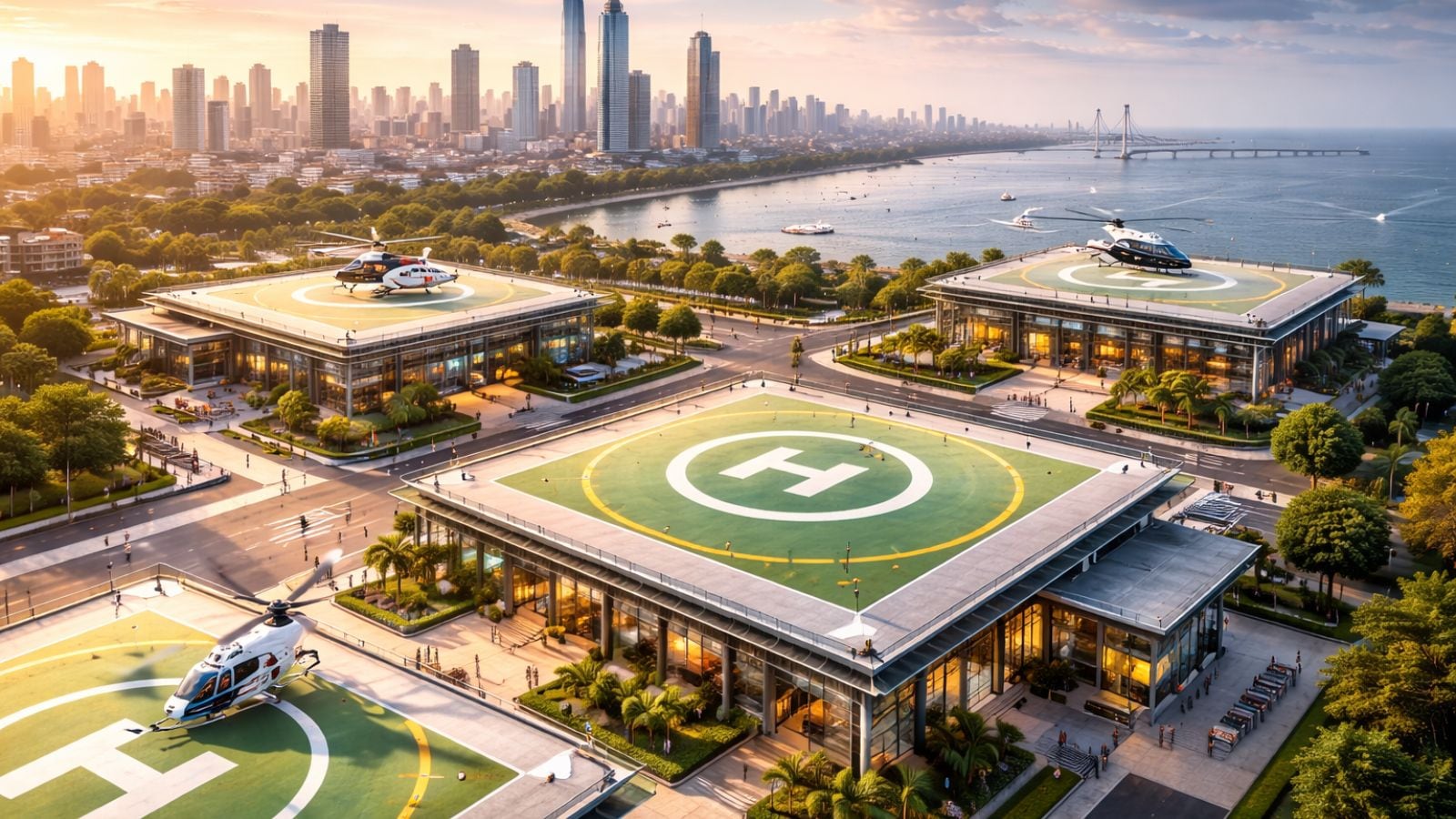 Mumbai to get four helipads in the next six years