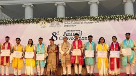 IIM Bodh Gaya: 579 degrees conferred in its 8th Convocation