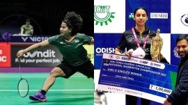 Isharani (left) will be facing former Olympic champion Chen Yufei while Devika will play World No 98, Xu Wen Jing. (BAI/Express Photo)
