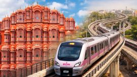 Currently, Jaipur Metro Phase 1A and Phase 1B are operational. (Image generated using AI)