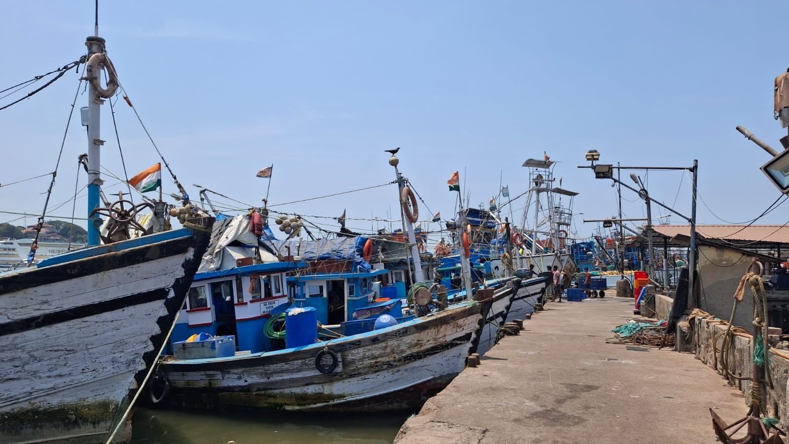 Fishing boats docked, livelihoods at sea: War ripples in Mumbai, Goa