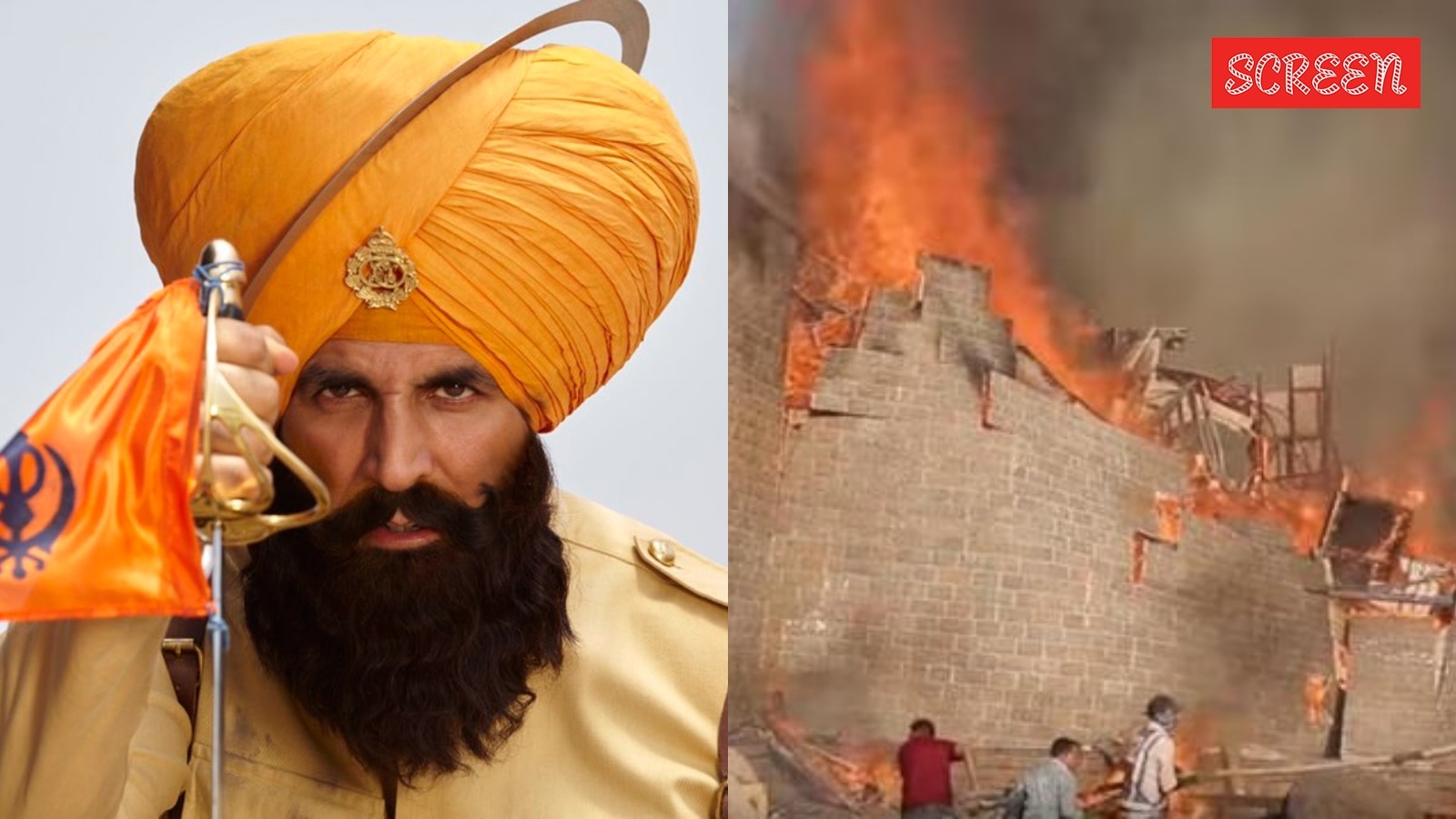 Akshay Kumar’s Kesari set caught fire, team watched it burn for 2 hours: ‘No safety measures’
