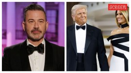 Jimmy Kimmel clarifies his joke on Donald Trump and Melania Trump.