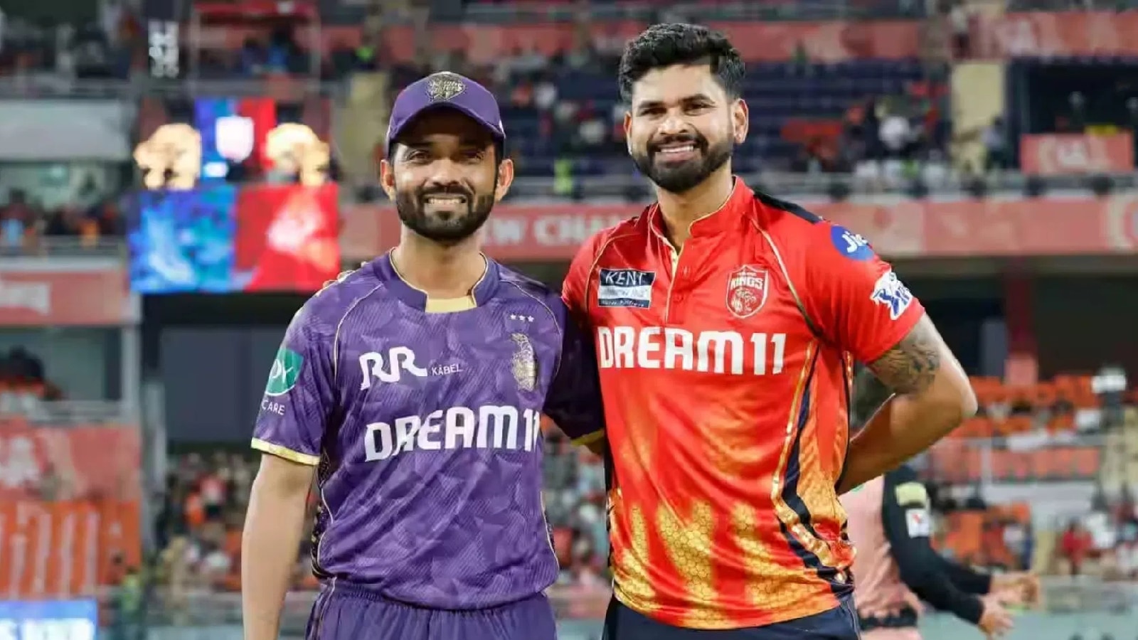  Kolkata Knight Riders host Punjab Kings at the Eden Gardens. (BCCI)