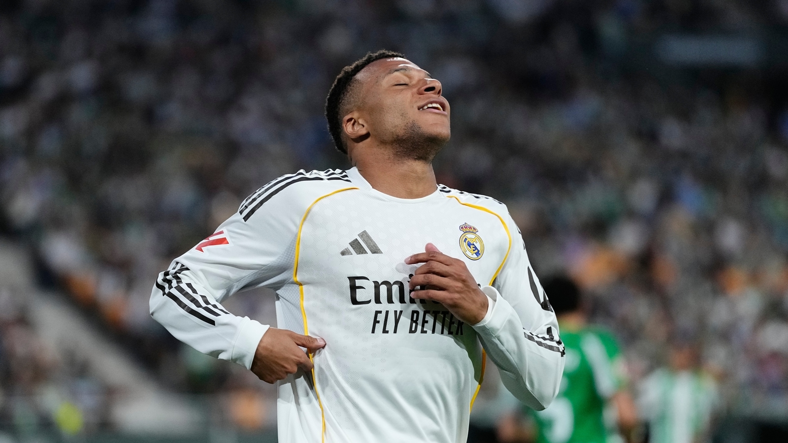 Mbappe had suffered the injury during Madrid's 1-1 draw against Real Betis on Friday. (AP Photo)