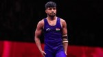 Wrestler Lalit, who trains at Raipur Sports akhada, had a bumpy road from the akhada to the Asian podium. (UWW)