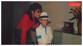 A still of Michael Jackson from Leaving Neverland.