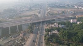 Package 1, which is a 17.52-km stretch in Lucknow district. It includes a 10-km-long flyover (credit: Special arrangement)