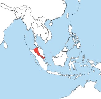 The 900-km Malacca Strait connects the Indian Ocean with the Pacific