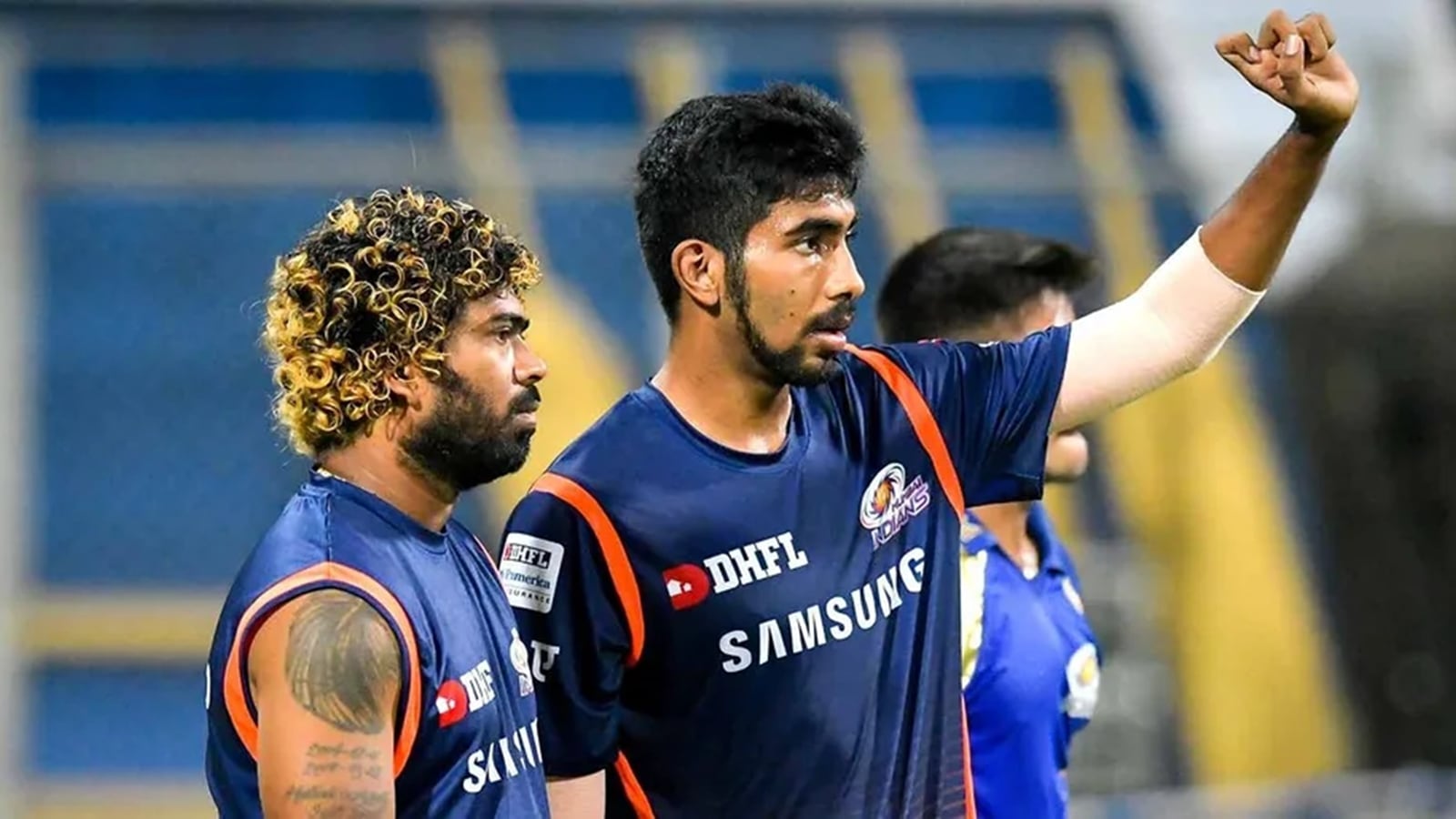 The former Aussie greats discussed a range of fast bowlers to play in IPL, but ended with listing Jasprit Bumrah and Lasith Malinga as the top two bowlers, with Malinga as number one and Bumrah as number two. (Mumbai Indians Photo)