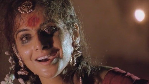 भूल भुलैया में मंजुलिका के किरदार में विद्या बालन।